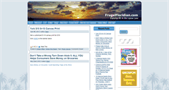 Desktop Screenshot of frugalfloridian.com